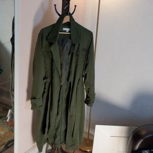 NEW: New York & Company Olive Green Jacket XL